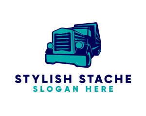 Logistics Transport Truck logo design