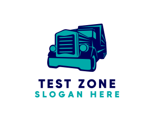 Logistics Transport Truck logo design