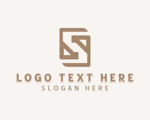 Professional Brand Letter S logo