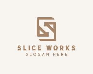 Professional Brand Letter S logo design