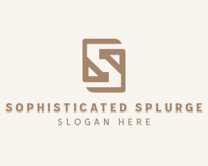 Professional Brand Letter S logo design