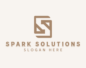 Professional Brand Letter S logo design