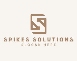 Professional Brand Letter S logo design