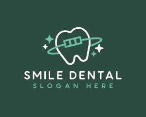 Tooth Orthodontic Dentistry logo design