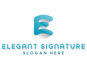 Creative Studio Letter E logo design