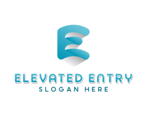 Creative Studio Letter E logo design