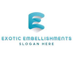 Creative Studio Letter E logo design