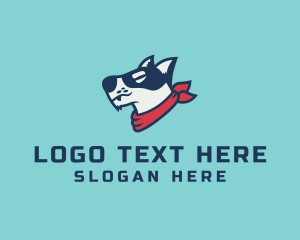 Doberman Pinscher Dog logo