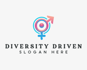 Gender Sexuality Symbol logo design