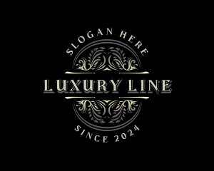 Stylish Luxury Ornament logo design