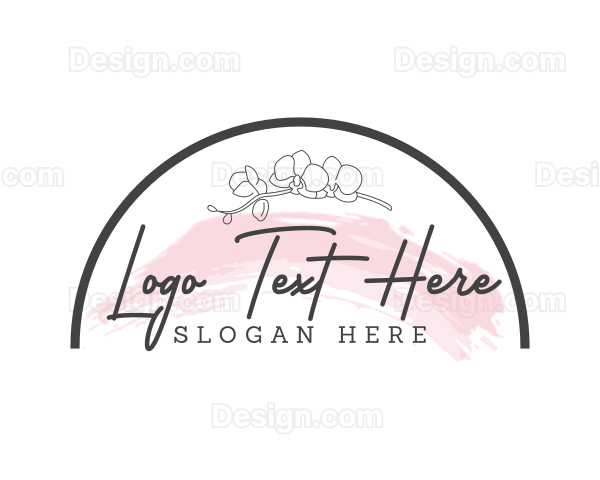 Floral Luxury Watercolor Logo