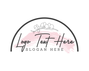 Floral Luxury Watercolor logo