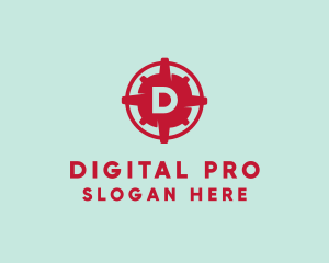 Digital Modern Technology logo design