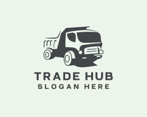 Dump Truck Vehicle logo