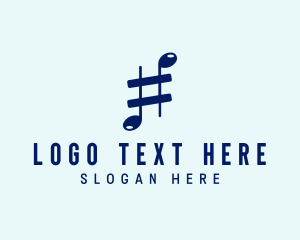 Musical Note Sharp logo