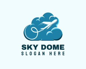 Sky Tourism Airline logo design