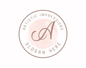 Feminine Watercolor Wellness logo design