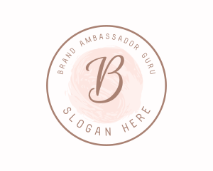 Feminine Watercolor Wellness logo design