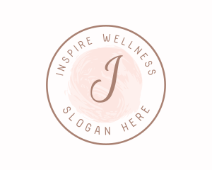 Feminine Watercolor Wellness logo design