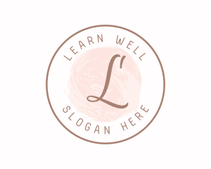 Feminine Watercolor Wellness logo design