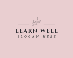 Botanical Leaf Wellness  logo design