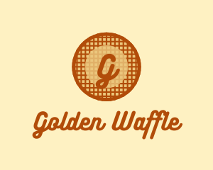 Retro Waffle Diner logo design