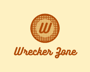 Retro Waffle Diner logo design