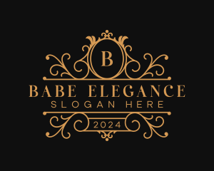 Elegant Decorative Ornament logo design