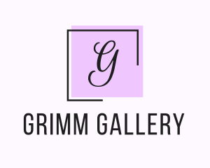 Art Gallery Frame  logo design