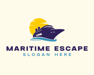 Maritime Ship Boat logo design