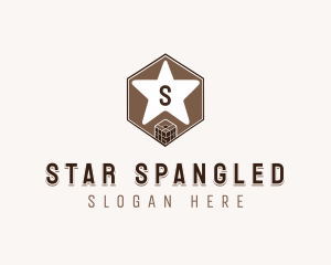 Generic Cube Star logo design