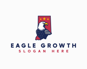 American Bald Eagle logo design