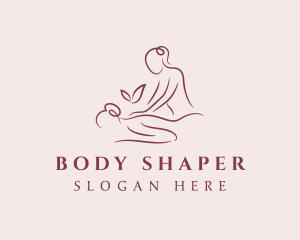 Natural Spa Wellness logo design