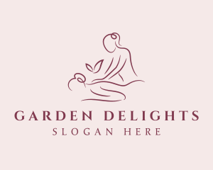 Natural Spa Wellness logo design