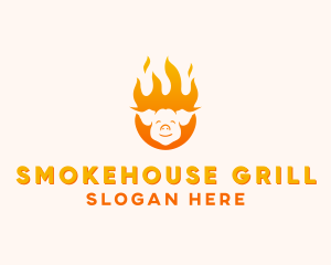 BBQ Pig Rotisserie logo