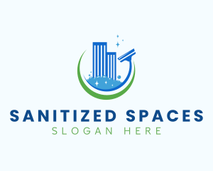 Sanitation Cleaning Squeegee logo