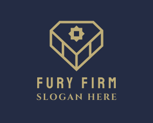 Deluxe Diamond Firm  logo design