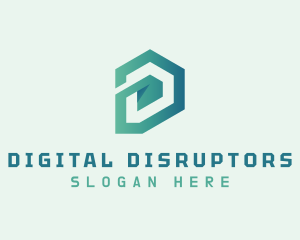 Digital IT Cyberspace logo design