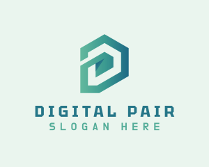 Digital IT Cyberspace logo design