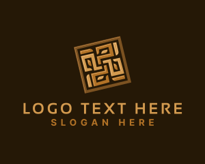 Tile Flooring Decor logo design
