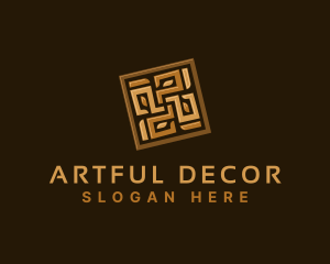 Tile Flooring Decor logo design