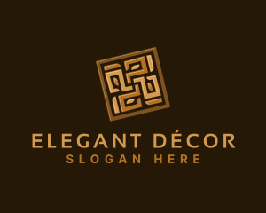 Tile Flooring Decor logo design