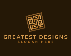 Tile Flooring Decor logo design