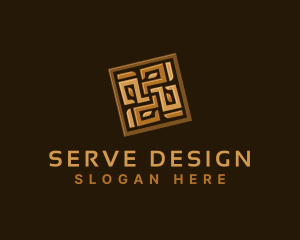 Tile Flooring Decor logo design