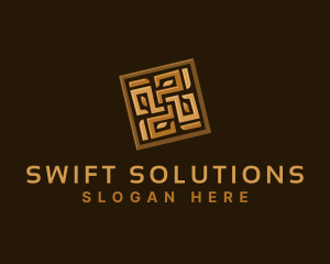 Tile Flooring Decor logo design