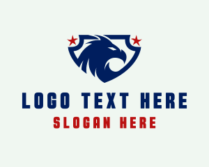 Eagle - Eagle Patriot Shield logo design