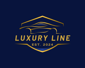 Luxurious Car Automotive logo design