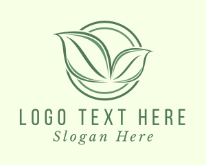 Eco Friendly Herbal Leaf  logo