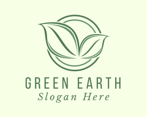 Eco Friendly Herbal Leaf  logo design