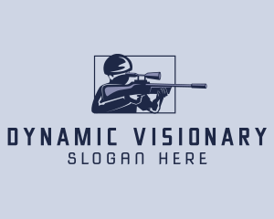 Soldier Sniper Shooter Logo